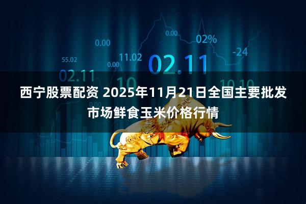 西宁股票配资 2025年11月21日全国主要批发市场鲜食玉米价格行情